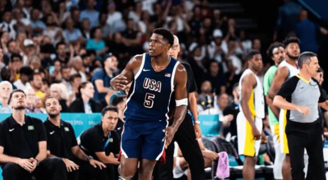 kaiyun.com-12人全部得分！美国男篮连续4场净胜15+强势晋级