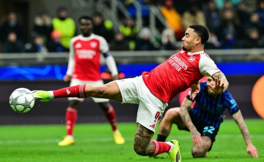 开云体育下载-欧冠16强首队诞生！热苏斯双响，阿森纳3-1国米破魔咒造队史纪录