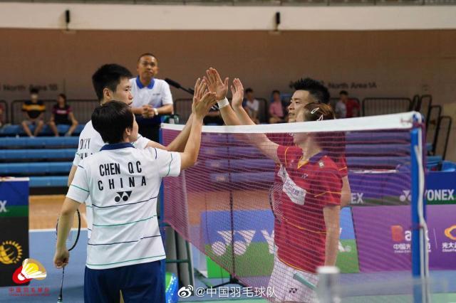 国羽队内赛显露奥运选手状态 混双稳定男双低迷